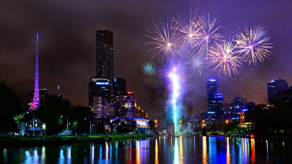 Places For New Years Eve Southbank Melbourne Fireworks City Views Waterslide Bar